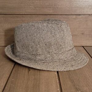 Magic Mens Fedora Hat Gray/Black One Size RN90894